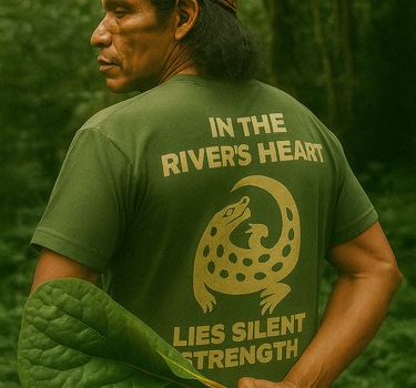 Shipibo Wisdom T-Shirt – In the River’s Heart