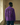 Shipibo Hand Painted Jaguar Cotton Jacket – Purple