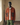 Shipibo Hand Painted Snake Cotton Jacket – Red